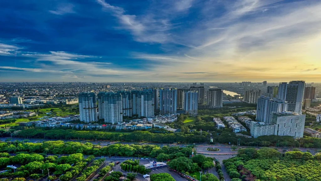 gurgaon skyline